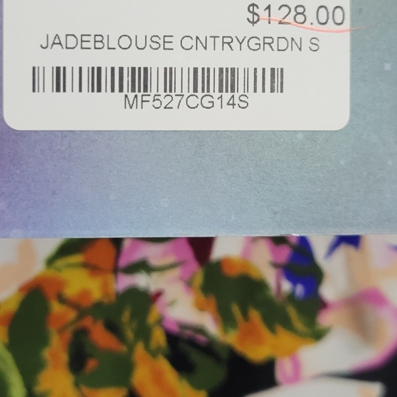 Show Me Your Mumu Jade blouse NWT country garden print small boho - Picture 5 of 5